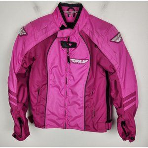 Fly Racing Women's XS Bright Pink Protective Racing Motorcycle Jacket